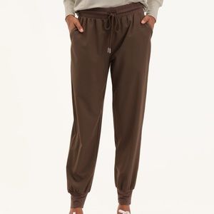 PHILOSOPHY Olive Green Parachute Joggers XS